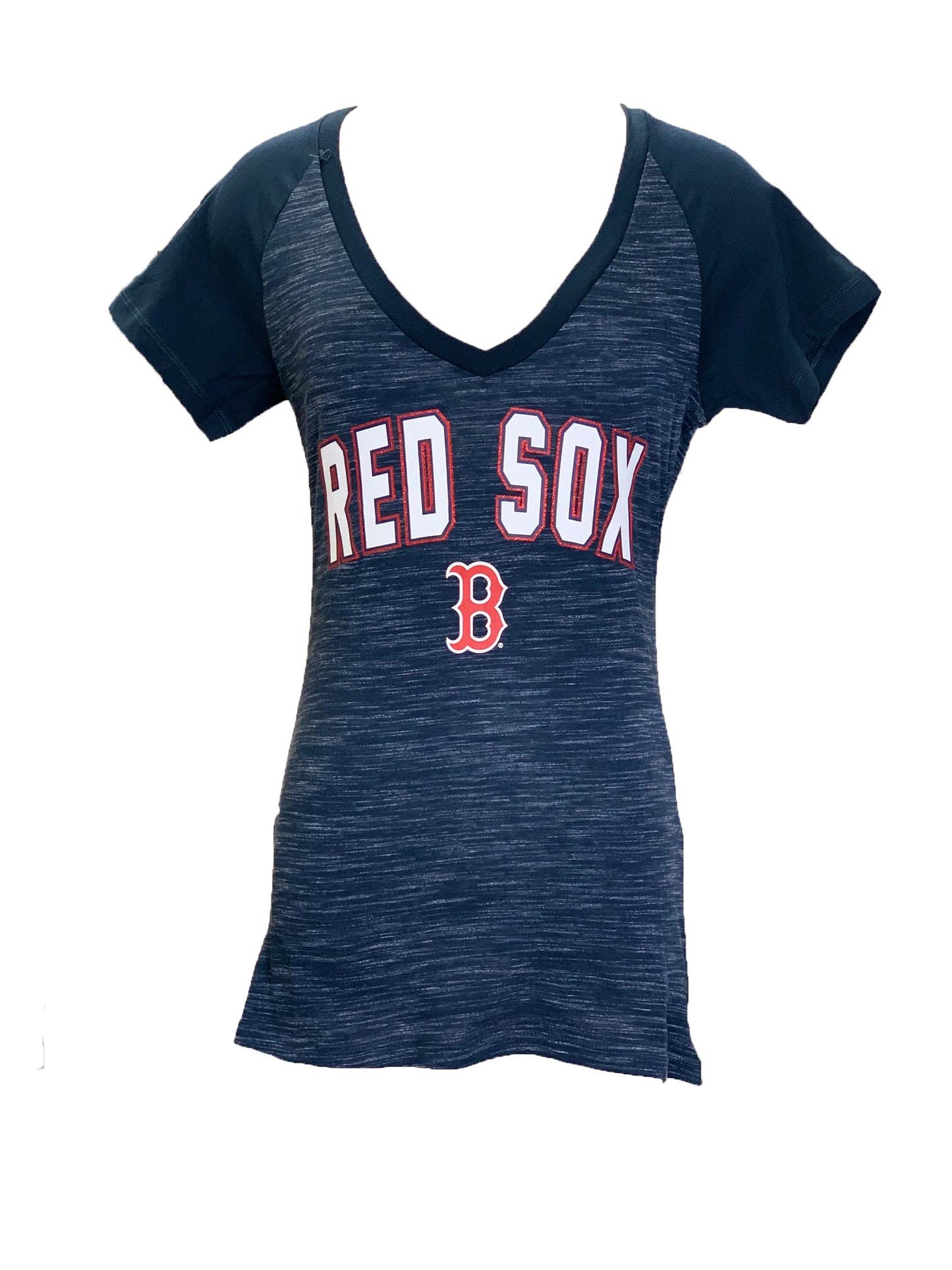 FIFTH&OCEAN Boston Red Sox Women's Foil Border Name Tee 22 / L