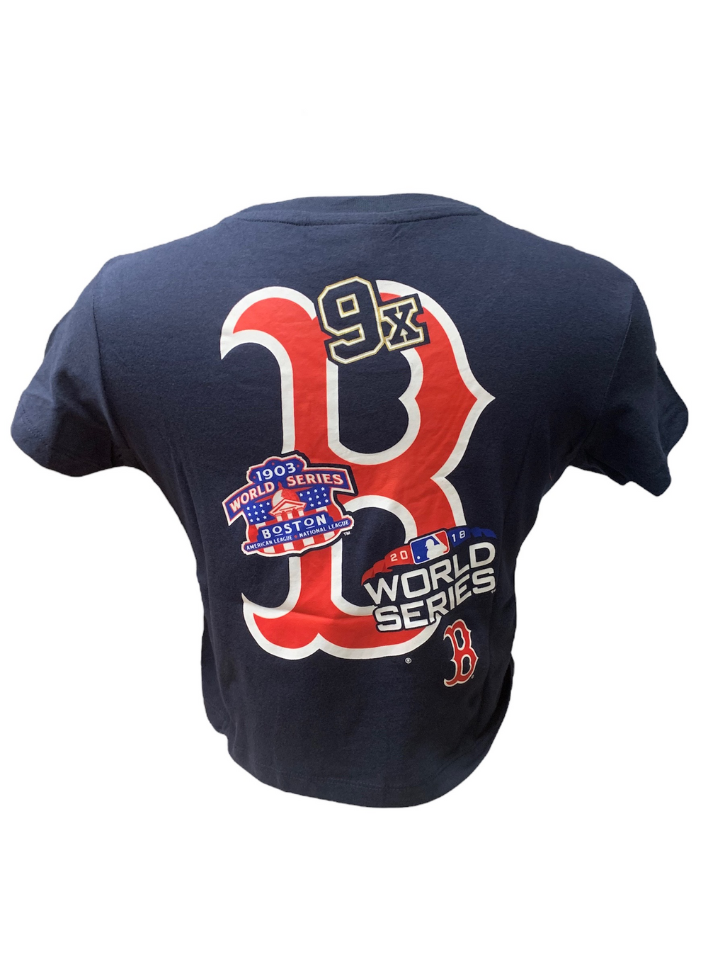 BOSTON RED SOX WOMEN'S HISTORIC CHAMPS CROP TOP