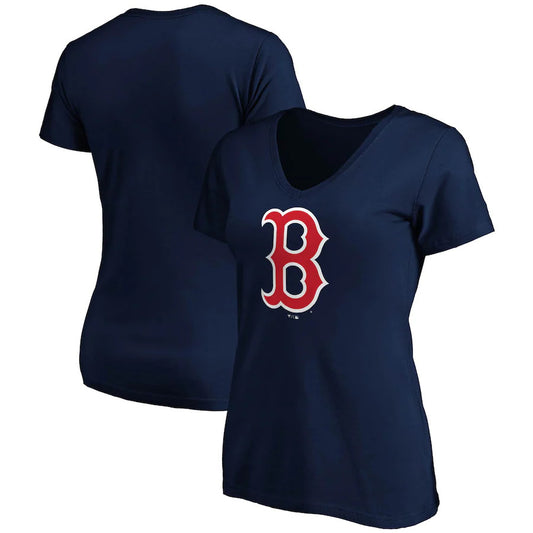 CAMISETA LOGO OFICIAL DE MUJER BOSTON RED SOX