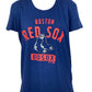 BOSTON RED SOX WOMEN'S TEAM SHIMMER T-SHIRT