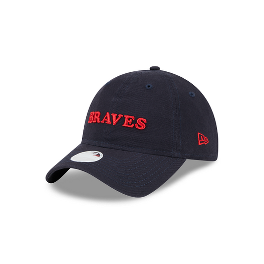 GORRA AJUSTABLE SHOUTOUT 9TWENTY DE LOS BRAVES PARA MUJER