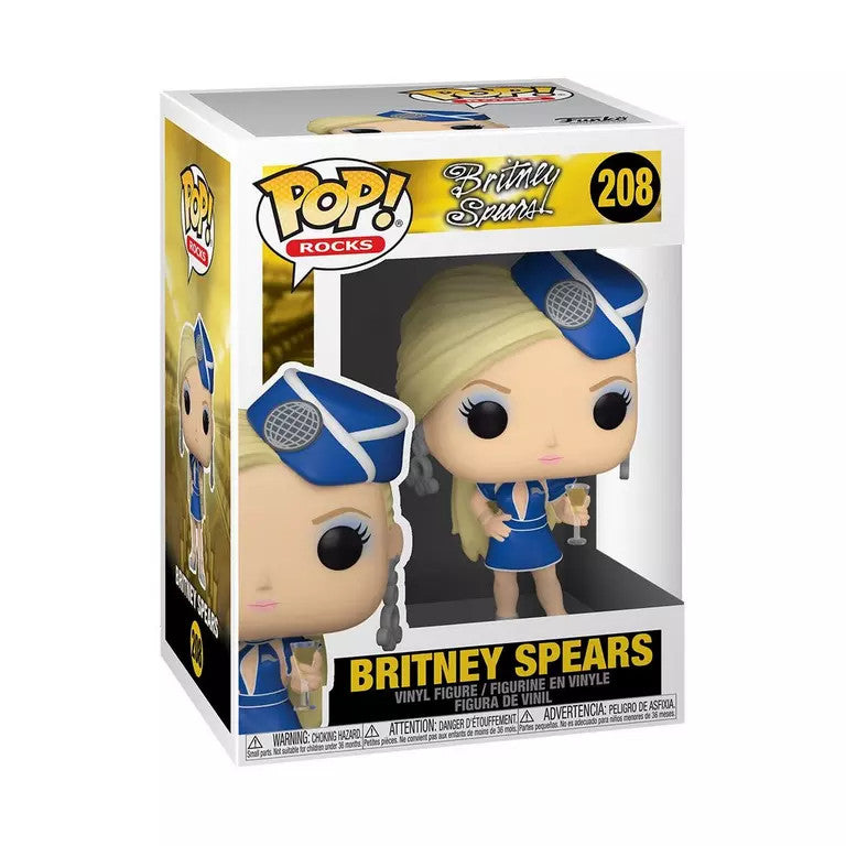 BRITNEY SPEARS STEWARDESS FUNKO POP VINYL