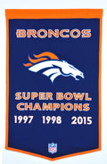 BRONCOS DYNASTY BANNER