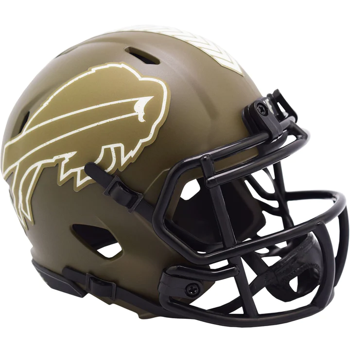 BUFFALO BILLS 2022 SALUTE TO SERVICE MINI SPEED HELMET
