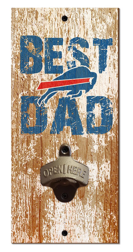 BUFFALO BILLS BEST DAD BOTTLE OPENER