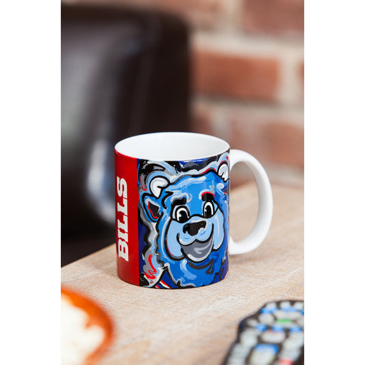 TAZA CON ESTAMPADO DE JUSTIN DE BUFFALO BILLS