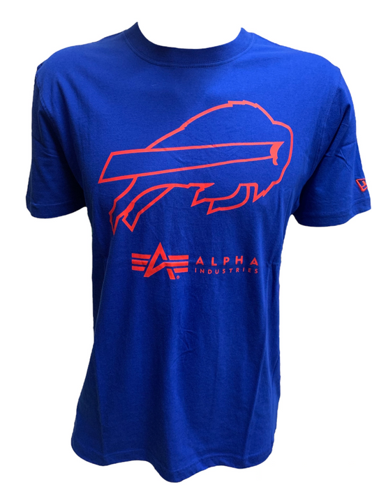 CAMISETA BUFFALO BILLS ALPHA INDUSTRIES PARA HOMBRE