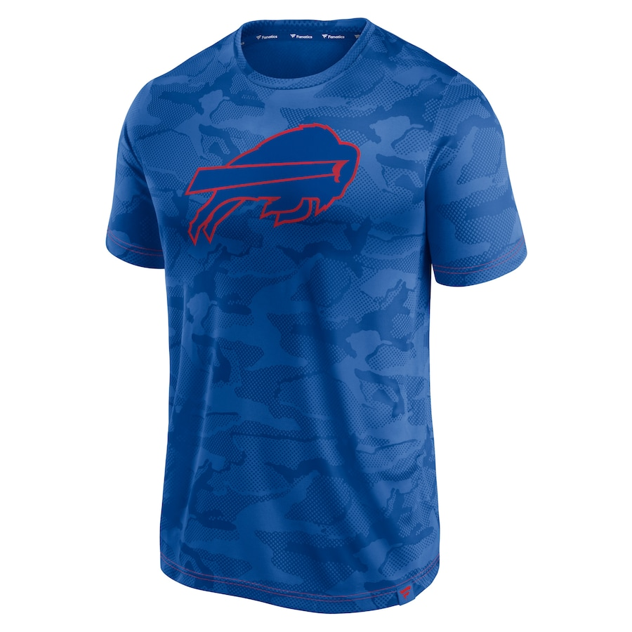 CAMISETA JACQUARD DE CAMUFLAJE PRIMARIO PARA HOMBRE BUFFALO BILLS