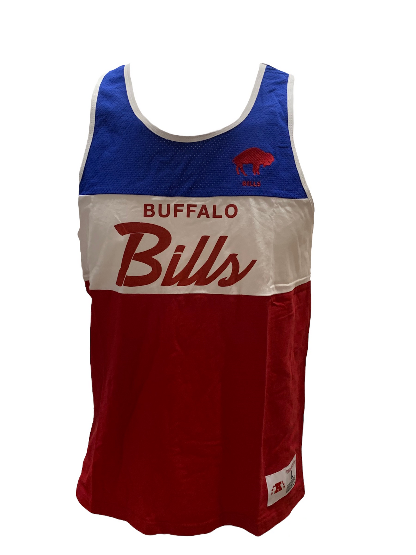 BUFFALO BILLS MITCHELL & NESS MEN'S TANK TOP