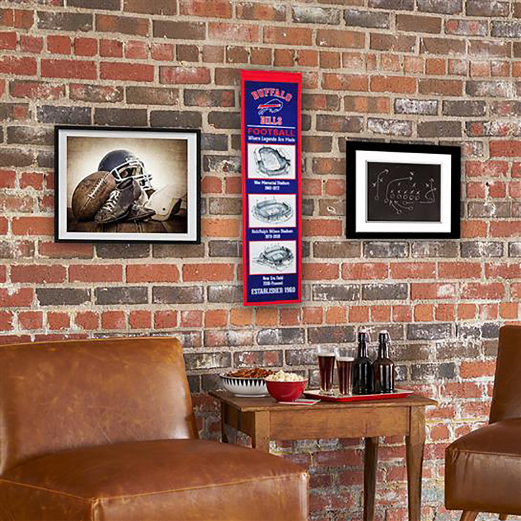BANDERA DE LA EVOLUCIÓN DEL ESTADIO DE BUFFALO BILLS