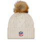 BUFFALO BILLS WOMEN'S 2022 SIDELINE CUFFED KNIT - CREAM