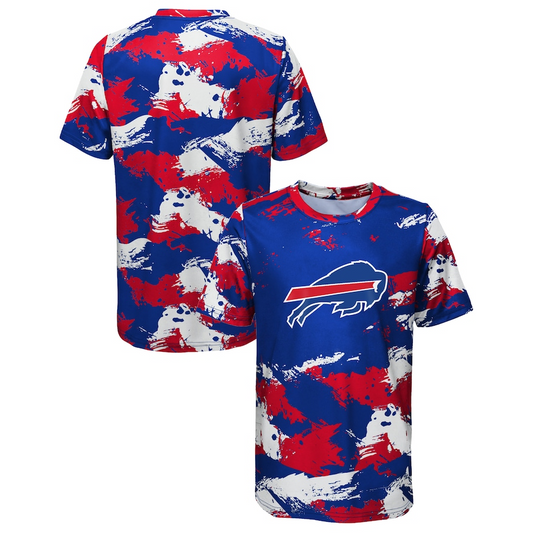 CAMISETA JÓVENES CON ESTAMPADO DE CRUCES DE BUFFALO BILLS