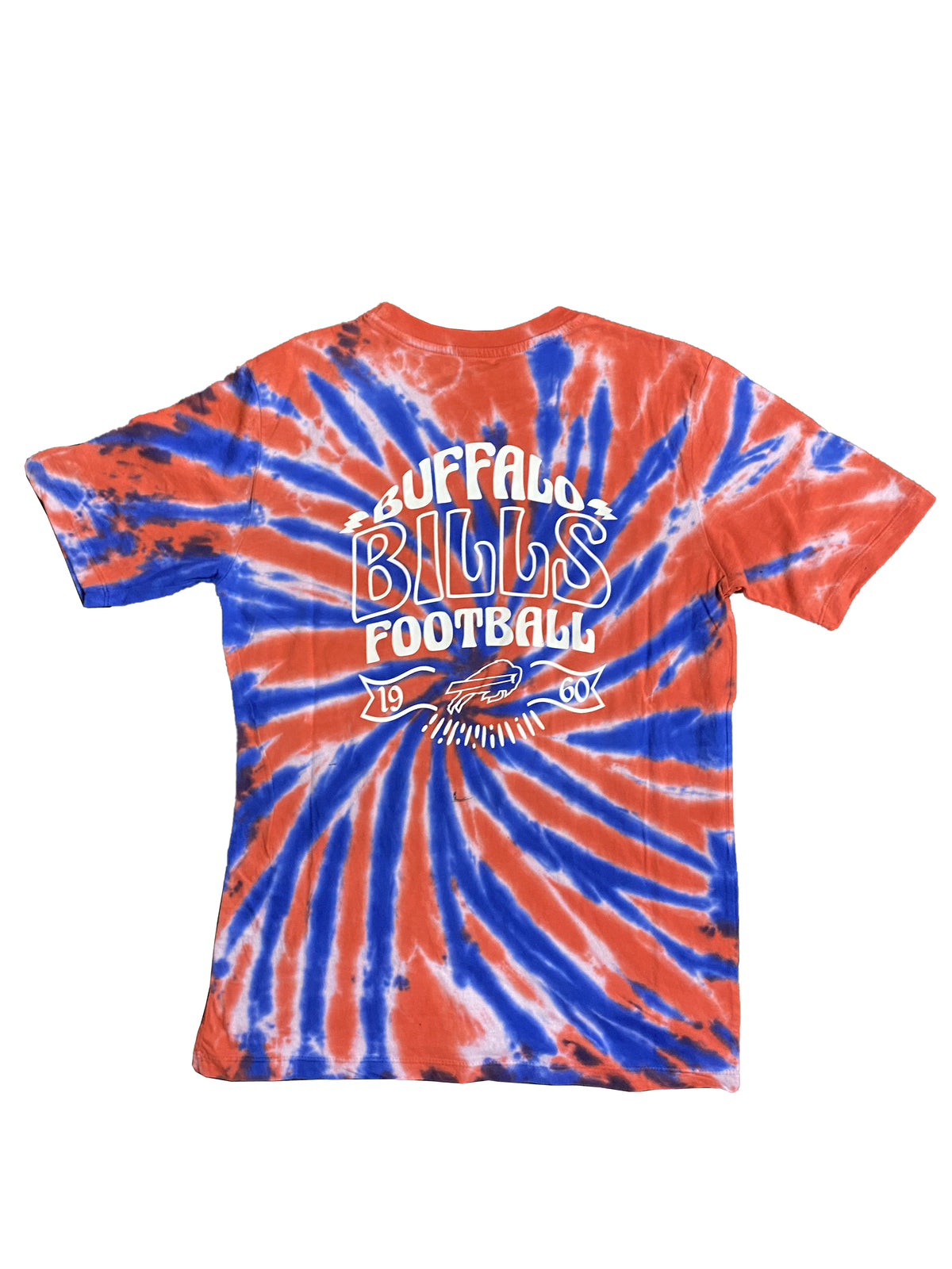 BUFFALO BILLS YOUTH PENNANT TIE DYE T-SHIRT