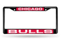 MARCO MATRÍCULA CHICAGO BULLS LASER NEGRO