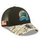 CAROLINA PANTHERS 2022 SALUTE TO SERVICE 9FORTY ADJUSTABLE TRUCKER HAT