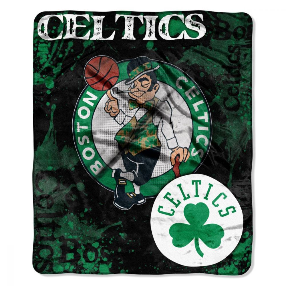 BOSTON CELTICS SIGNATURE 50"X60" RASCHEL THROW BLANKET
