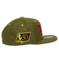 CHARLOTTE HORNETS HWC DUSTY OLIVE FITTED