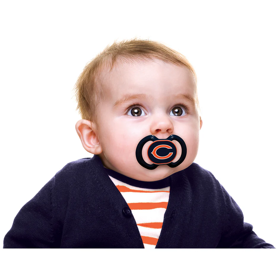 CHICAGO BEARS 2-PACK PACIFIERS