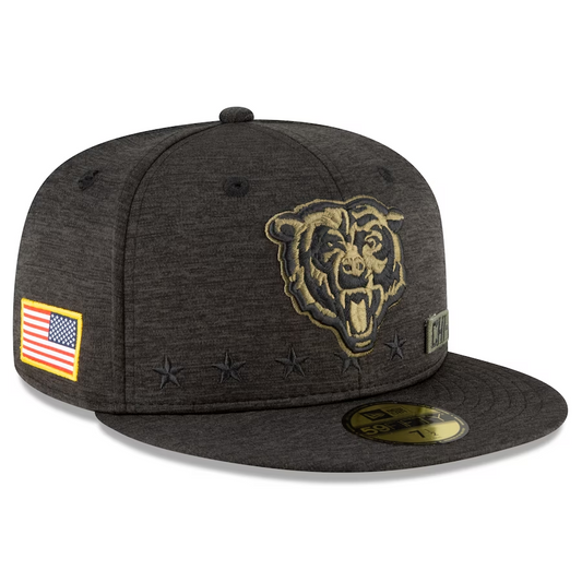 CHICAGO BEARS 2020 SALUTE TO SERVICE 59FIFTY FITTED