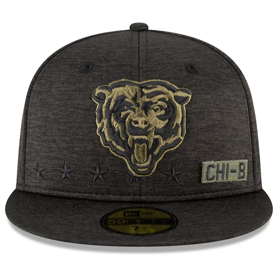 Chicago bears salute to top service hat