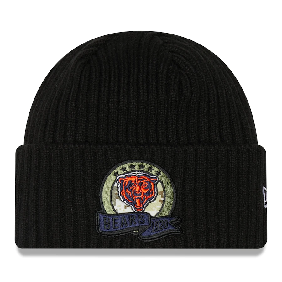 CHICAGO BEARS 2022 SALUTE TO SERVICE KNIT BEANIE
