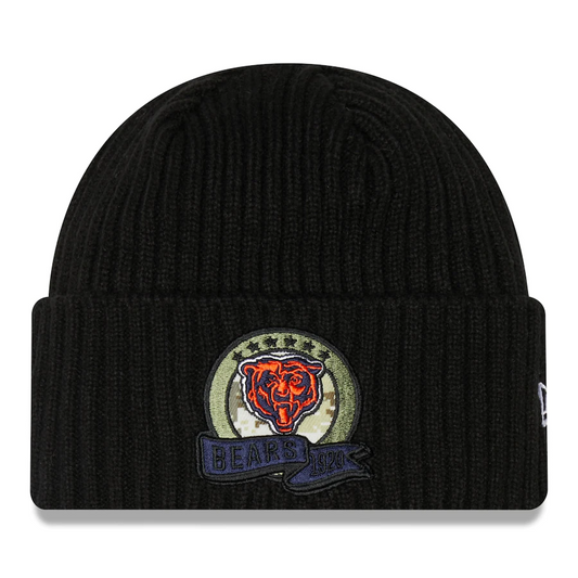 CHICAGO BEARS 2022 SALUTE TO SERVICE KNIT BEANIE