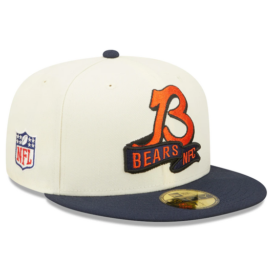 CHICAGO BEARS 2022 SIDELINE 59FIFTY FITTED HAT - "B"