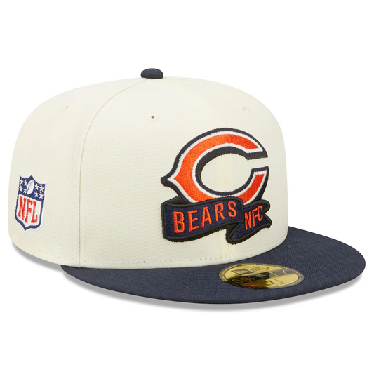 CHICAGO BEARS 2022 SIDELINE 59FIFTY FITTED HAT - "C"