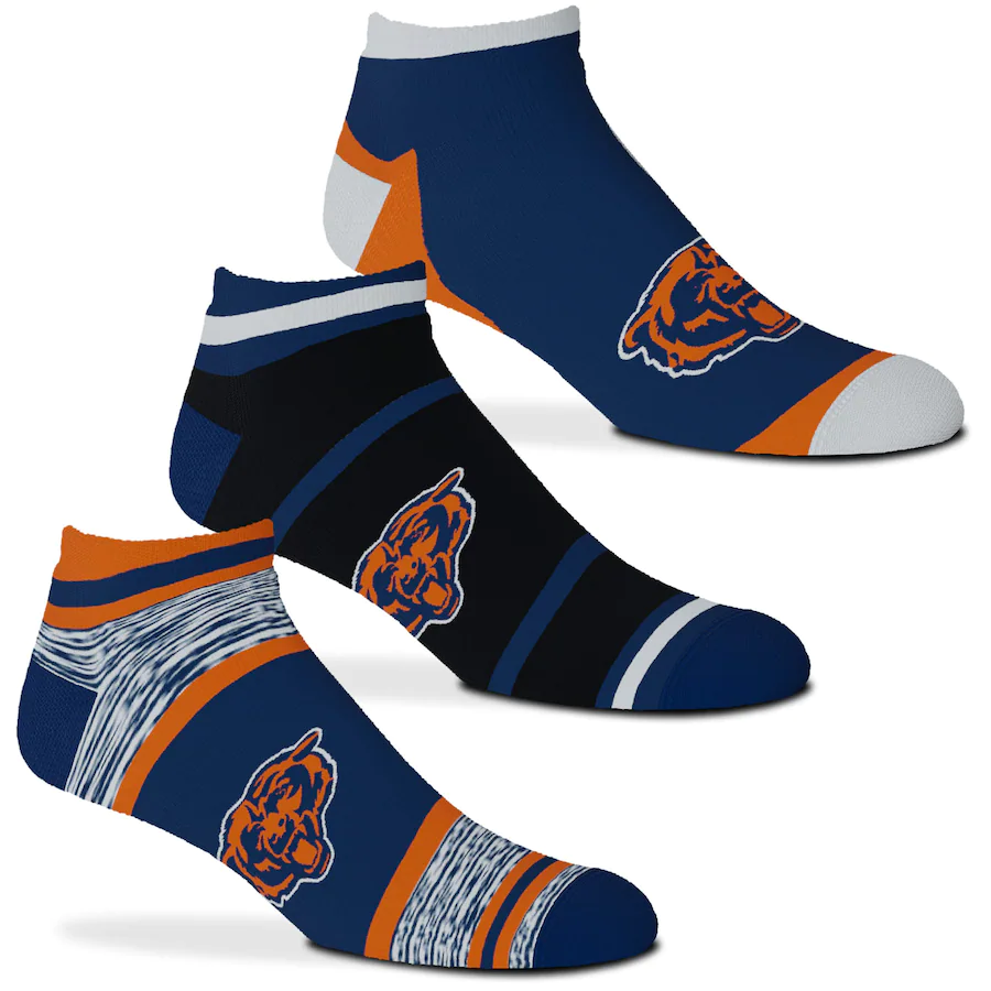 CHICAGO BEARS 3-PACK CASH SOCKS