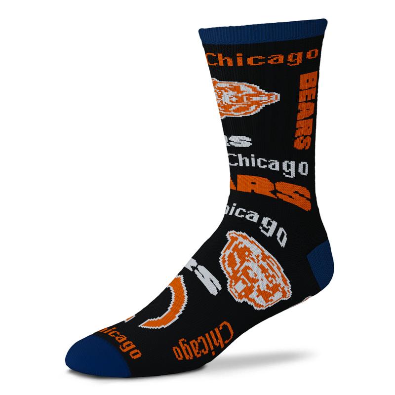 CHICAGO BEARS END TO END SOCKS
