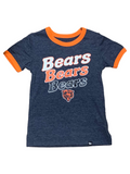 CAMISETA DEL EQUIPO TRIPLE CHICAGO BEARS NIÑAS