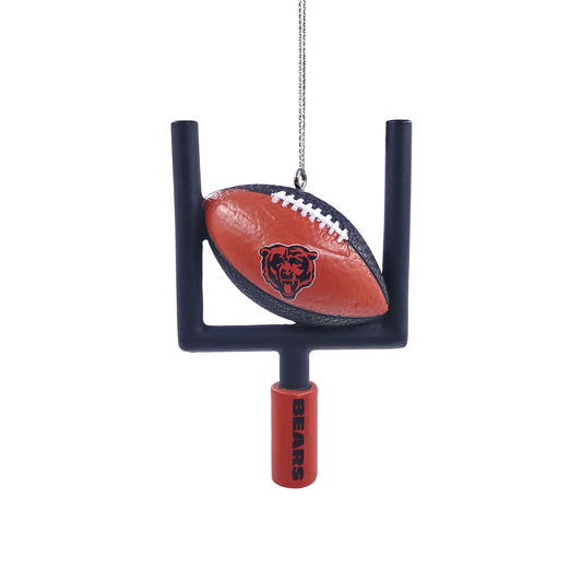 CHICAGO BEARS GOAL POST CHRISTMAS ORNAMENT