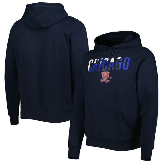 SUDADERA CON CAPUCHA SIDELINE 2022 DE LOS OSOS DE CHICAGO PARA HOMBRE