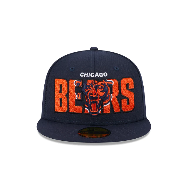 CHICAGO BEARS MEN'S 2023 NFL DRAFT ALT HAT 59FIFTY FITTED