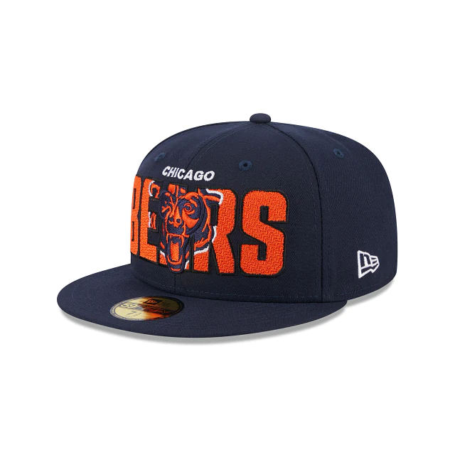 CHICAGO BEARS HOMBRE 2023 NFL DRAFT ALT SOMBRERO 59FIFTY AJUSTADO