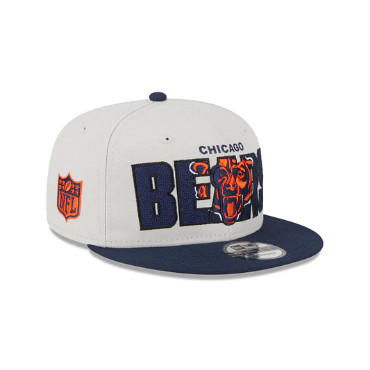 CHICAGO BEARS HOMBRE 2023 NFL DRAFT GORRA 9FIFTY SNAPBACK