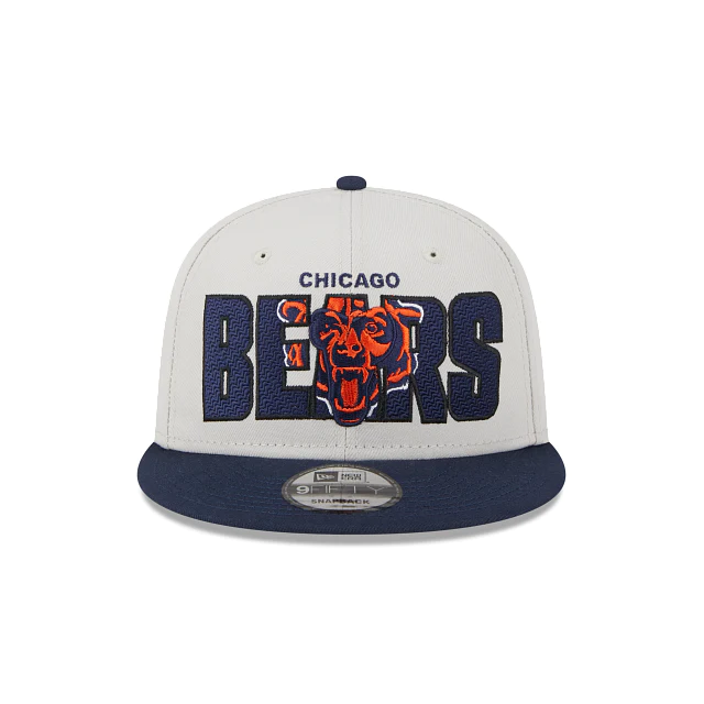 CHICAGO BEARS HOMBRE 2023 NFL DRAFT GORRA 9FIFTY SNAPBACK