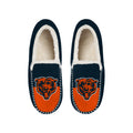 CHICAGO BEARS MEN'S COLOR BLOCK MOCCASINS
