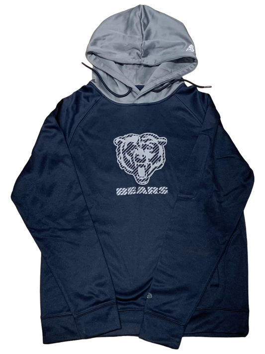 CHICAGO BEARS MEN'S SHADOW TECH PULLOVER HOODIE SWEATSHIRT