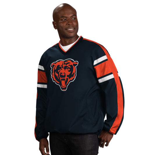 CHICAGO BEARS MEN'S SWING ROUTE WINDBREAKER JACKET