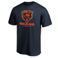 CAMISETA LOCKUP DEL EQUIPO PARA HOMBRE DE LOS OSOS DE CHICAGO