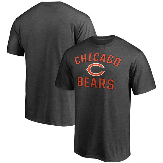 CHICAGO BEARS MEN'S VICTORY ARCH T-SHIRT - GRAY