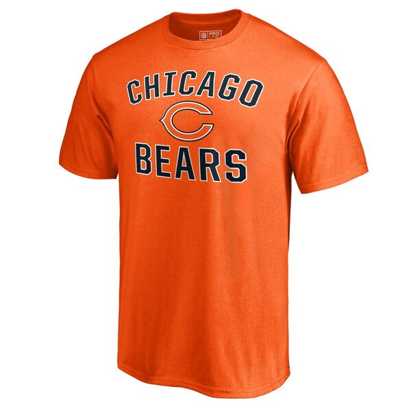 CHICAGO BEARS MEN'S VICTORY ARCH TEE - ORANGE