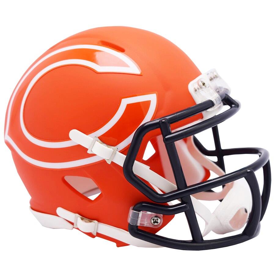 CHICAGO BEARS MINI SPEED AMP HELMET