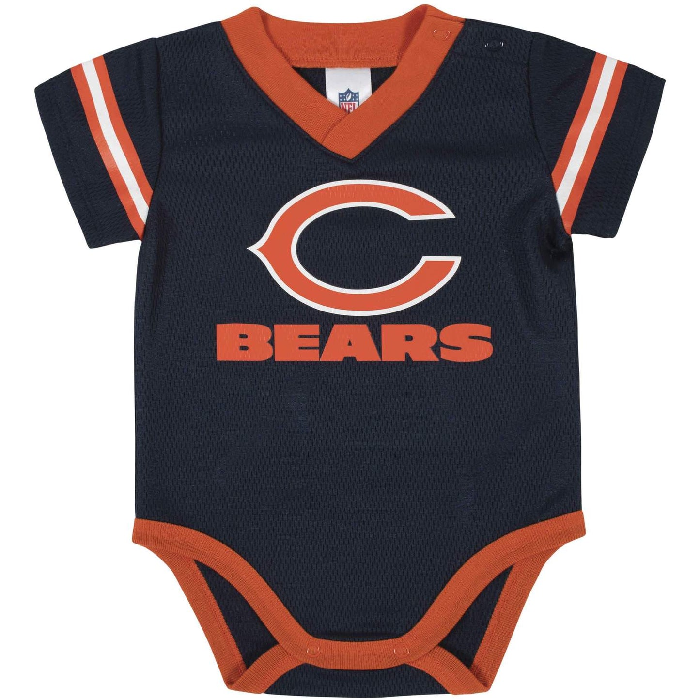 CHICAGO BEARS NEWBORN DAZZLE BODYSUIT