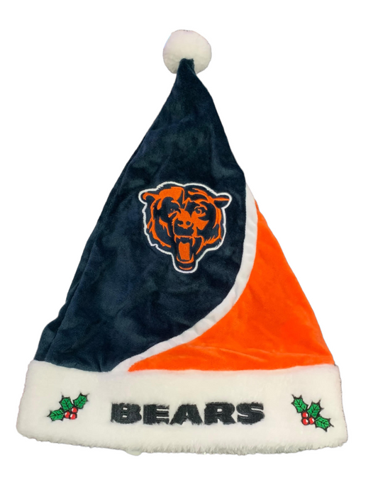 CHICAGO BEARS SANTA HAT