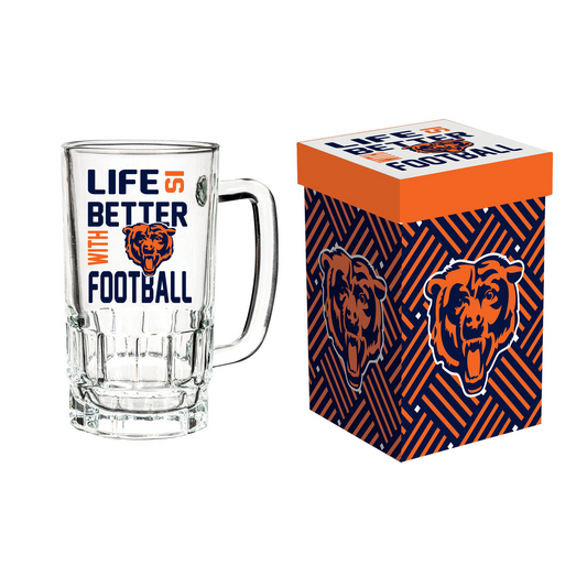 CHICAGO BEARS TAZA CON CAJA