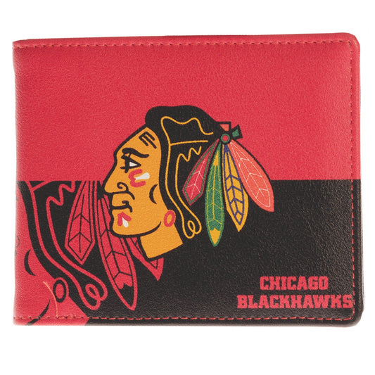 CHICAGO BLACKHAWKS LOGO BI-FOLD WALLET