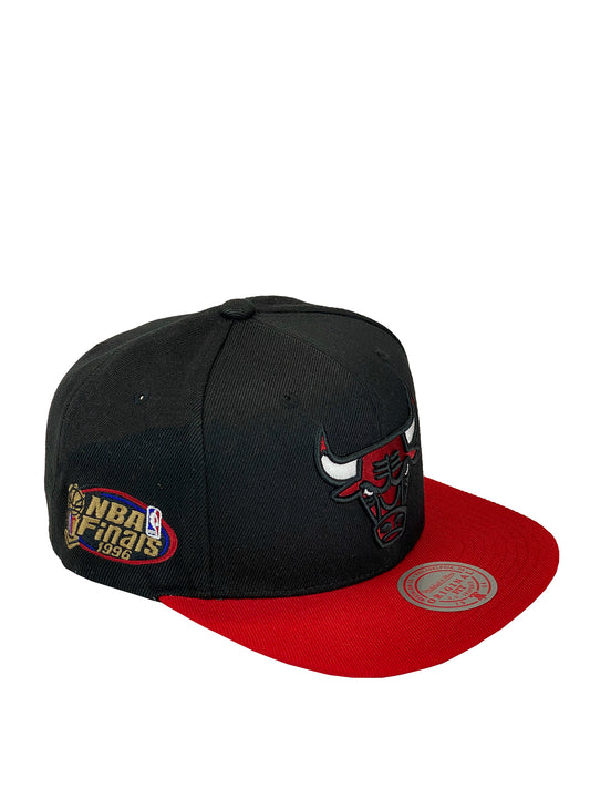 CHICAGO BULLS 1996 FINALS PATCH SNAPBACK