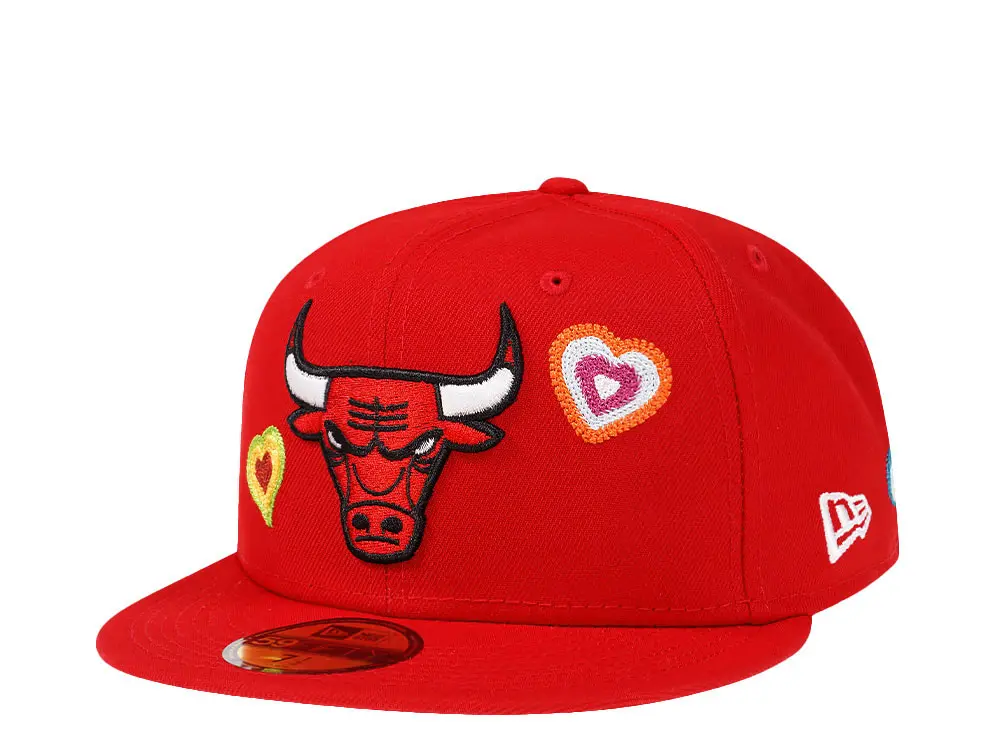 GORRA AJUSTADA CHICAGO BULLS CHAINSTCH HEART 59FIFTY